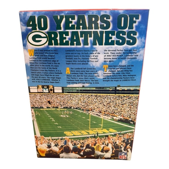 1997 Wheaties Cereal Box featuring Vince Lombardi & Mike Holmgren - Picture 2 of 4